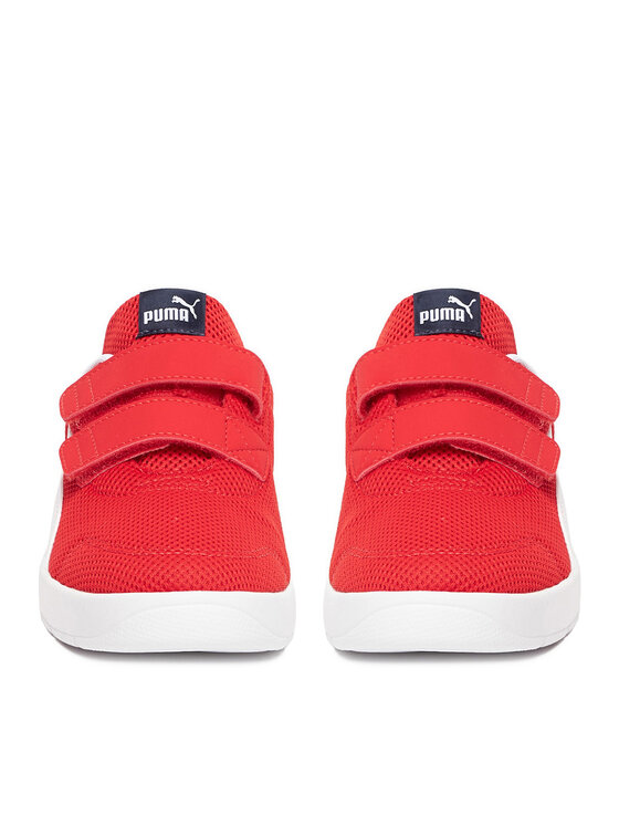 Puma Puma Sneakersy COURTFLEX V3 MESH PS 39808501 Czerwony