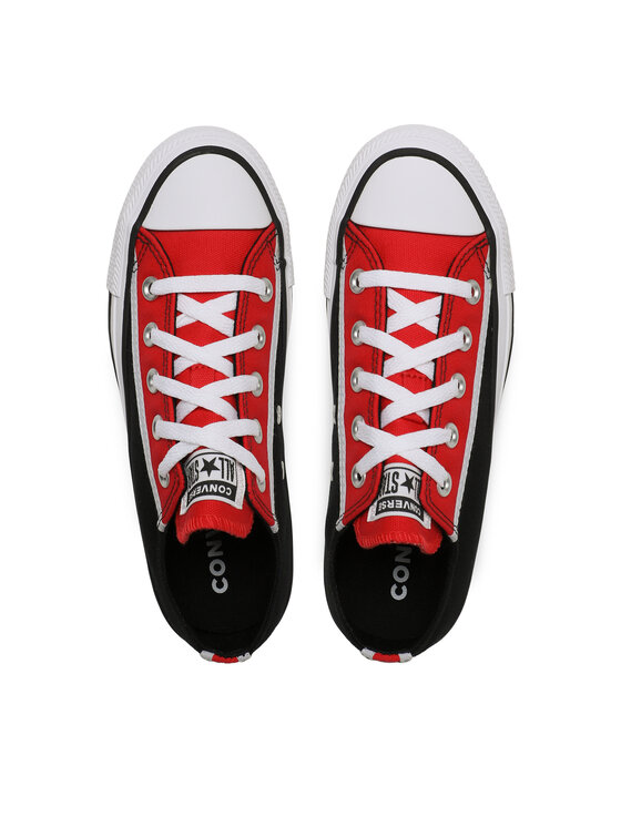 Converse all star deals black and red