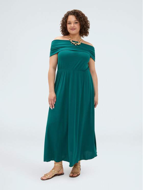 Fiorella Rubino Fiorella Rubino Abito da sera 7004L001302N015 Verde A-Line Fit