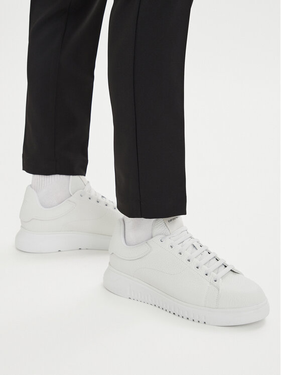 Emporio Armani Emporio Armani Сникърси EM003663 AF19999 U0001 Бял