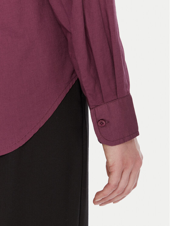 United Colors Of Benetton United Colors Of Benetton Hemd 5WPQDQ0AX Violett Regular Fit