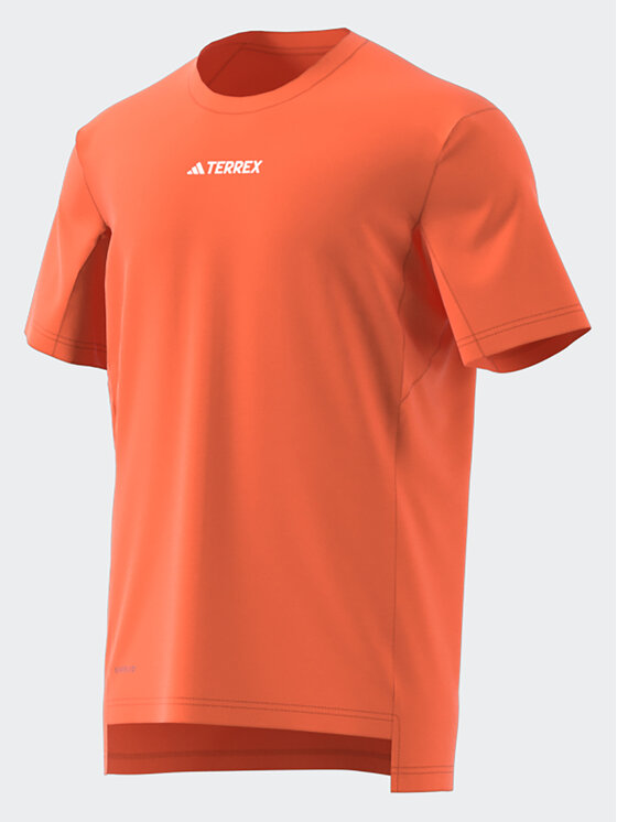 adidas adidas T-Shirt Terrex Multi T-Shirt HZ6259 Pomarańczowy Regular Fit