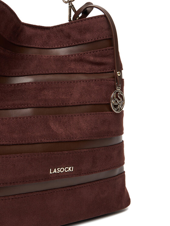 Lasocki Lasocki Ročna torba C-LSK-L-013-08 Bordo rdeča