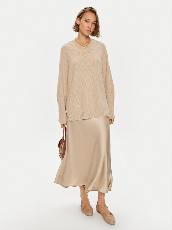 Weekend Max Mara Weekend Max Mara Pulover 2425366132 Bej Regular Fit