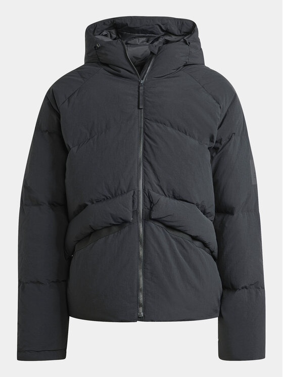 adidas adidas Пухено яке Big Baffle IK3156 Черен Regular Fit