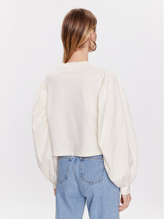 Blusa Eniz EDT6759001 Écru Relaxed Fit