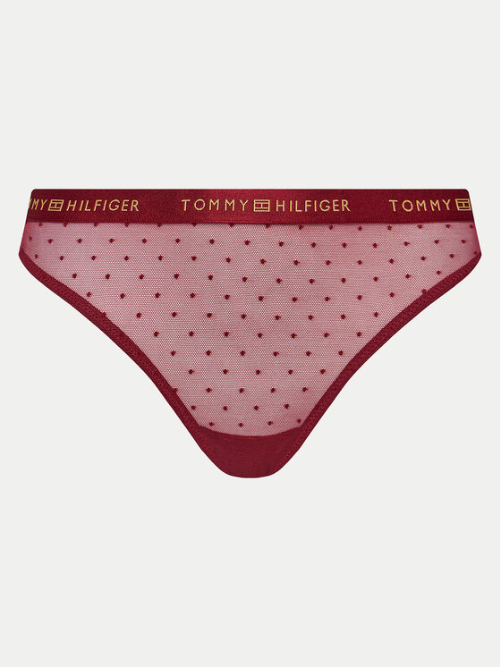 Tommy Hilfiger Tommy Hilfiger Бикини тип прашка UW0UW05533 Червен