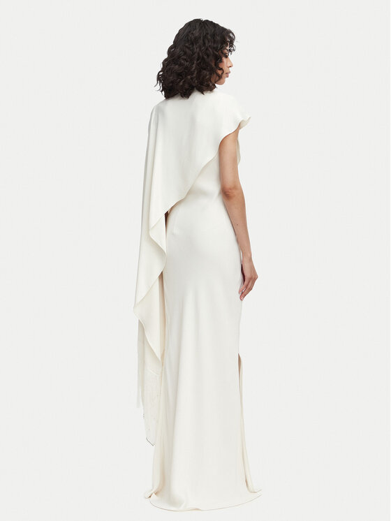 ACCESS FASHION ACCESS FASHION Rochie de seară 63-3304-875 Crem Slim Fit