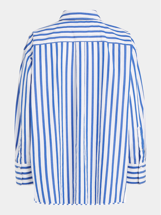 Tommy Hilfiger Tommy Hilfiger Риза Icon WW0WW38952 Син Relaxed Fit