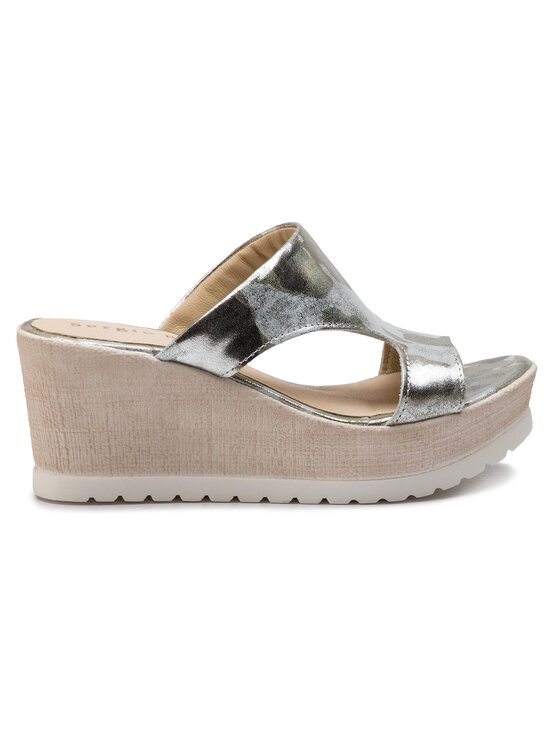 Ciabatte SB-42-07-000067 Argento