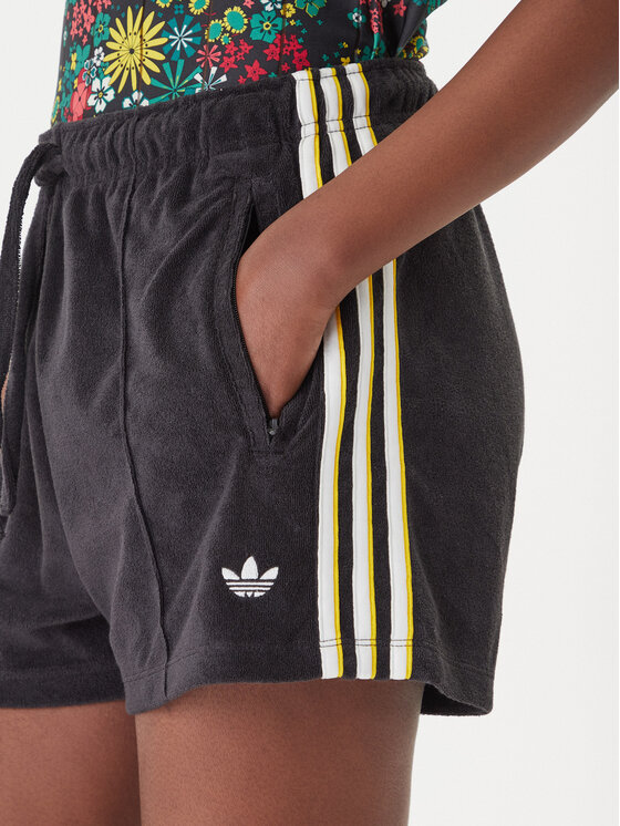 adidas adidas Αθλητικό σορτς Terry Towel Firebird KD1398 Μαύρο Loose Fit