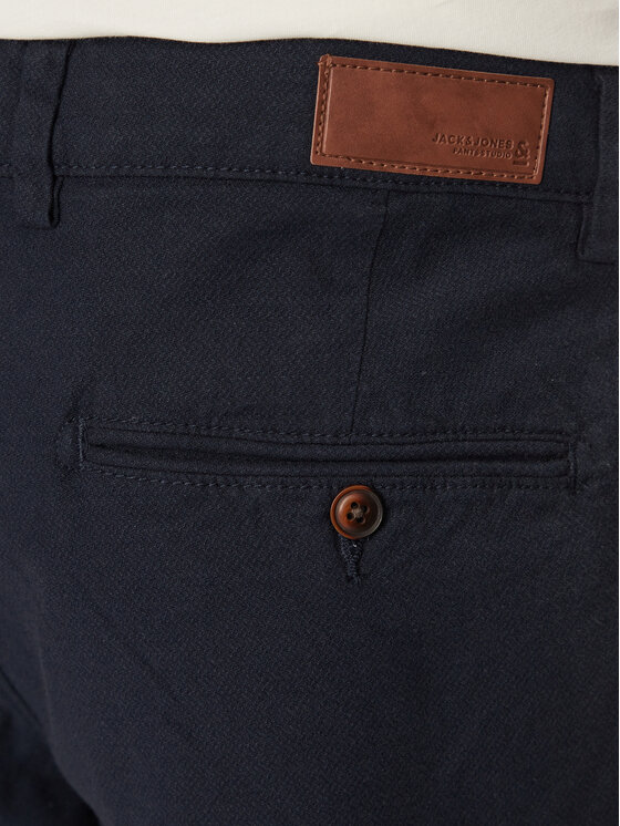 Jack&Jones Jack&Jones Kratke hlače iz tkanine Fury 12206889 Mornarsko modra Regular Fit