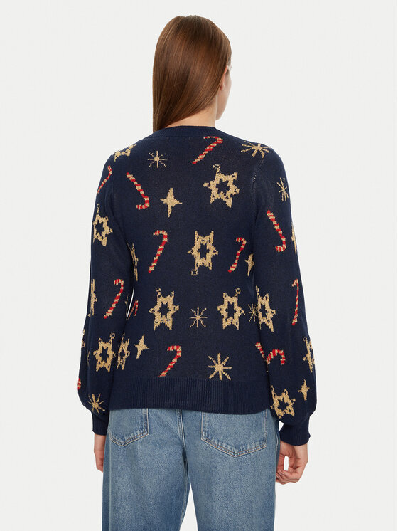Pieces Pieces Sweater Sugar 17152789 Sötétkék Regular Fit