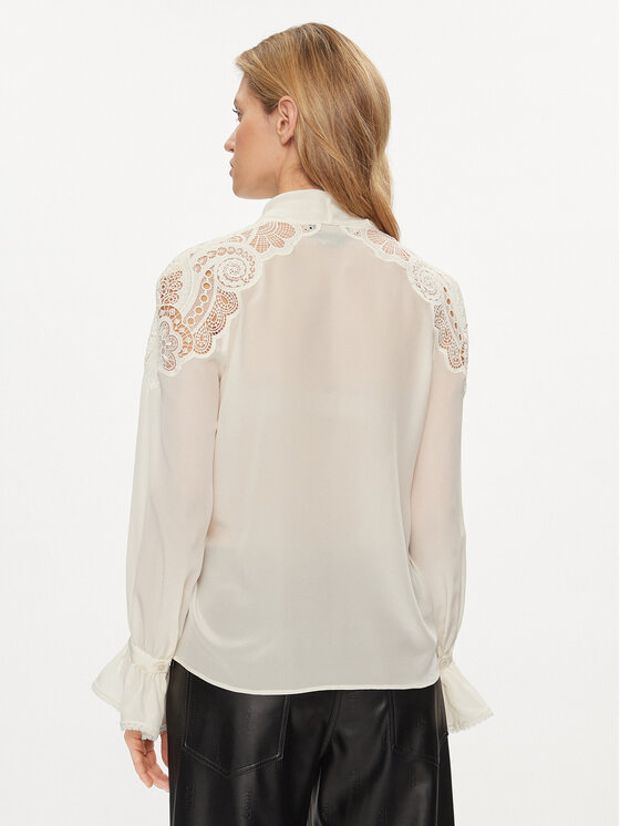 Luisa Spagnoli Luisa Spagnoli Bluză Buona 540787 Écru Regular Fit