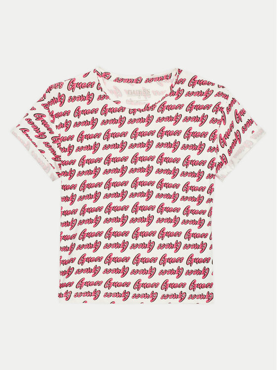 Guess Tricou J4YI11 K6YW4 Colorat Regular Fit
