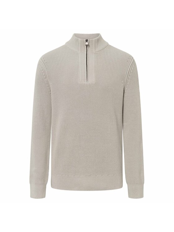 JOOP! Jeans JOOP! Jeans Sweter 26902 Szary Comfort Fit