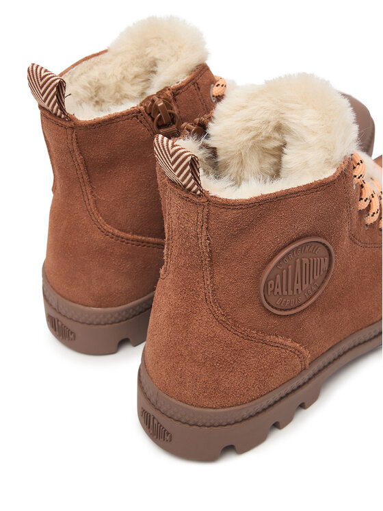 Palladium Palladium Pohodni čevlji Pampa Hi Zip Wl Hivr 94978-291-M Rjava