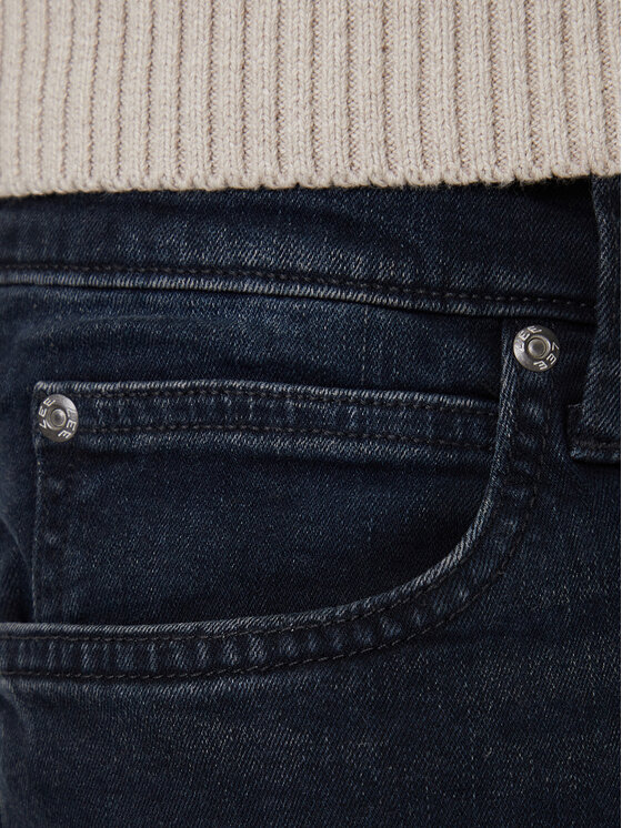 Lee Lee Jeans hlače West 112373386 Črna Straight Fit