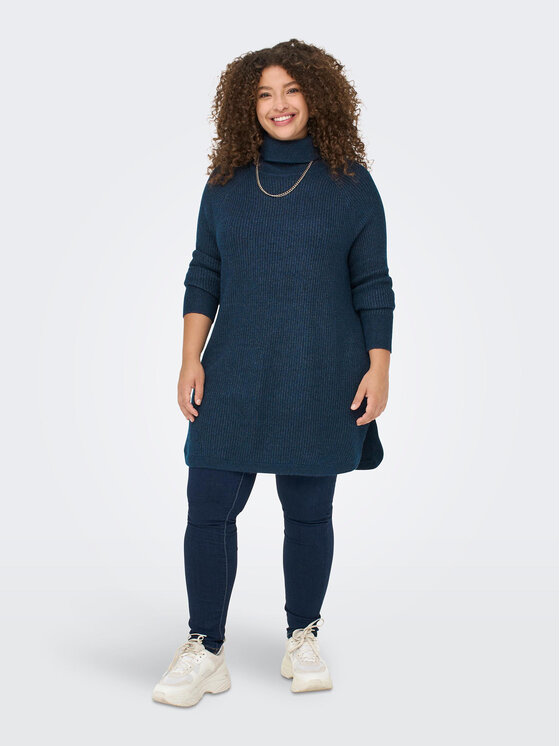 Dolcevita Fia 15263797 Blu scuro Regular Fit