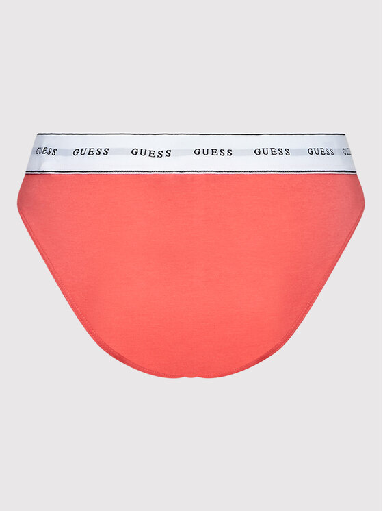 Intimo Donna GUESS Carrie – Culotte In Cotone Biologico, Vita Elastica Logo, Colore Nero