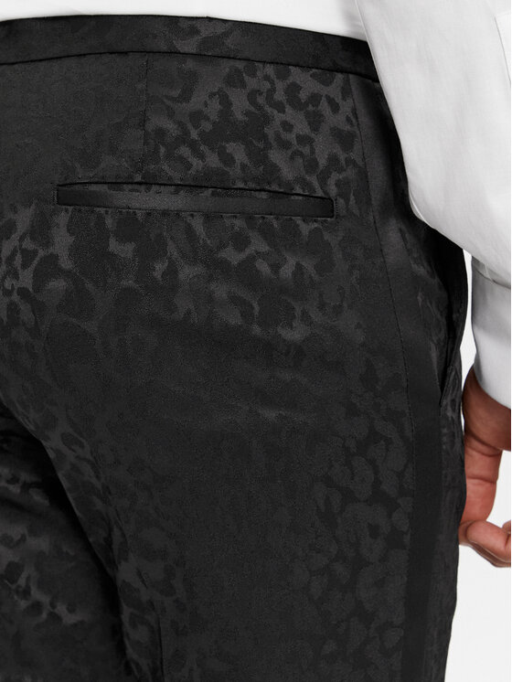 JOOP! JOOP! Společenské kalhoty 17 JT-17Bask 30040434 Černá Slim Fit