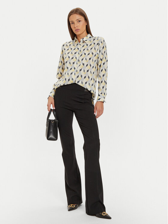 Olsen Olsen Srajca 12001916 Siva Regular Fit
