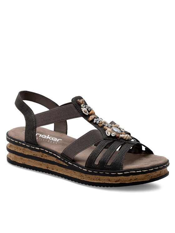 Rieker Rieker Σανδάλια 62949-45 Γκρι