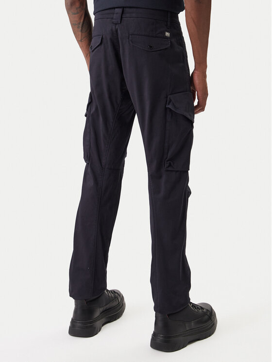 C.P. Company C.P. Company Kalhoty z materiálu RSCMPA744A005694G Tmavomodrá Regular Fit