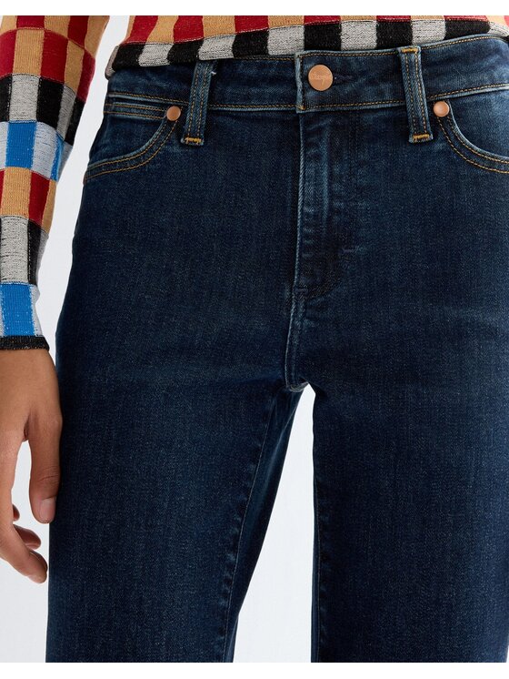 Wrangler Wrangler Jeansy STRAIGHT Niebieski Straight Leg