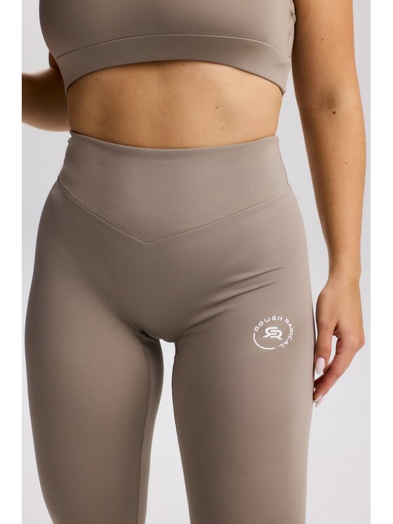 ROUGH RADICAL ROUGH RADICAL Legginsy PURE FLOW LONG Szary Slim Fit
