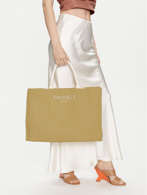 TWINSET Geantă 241TD8110 Bej