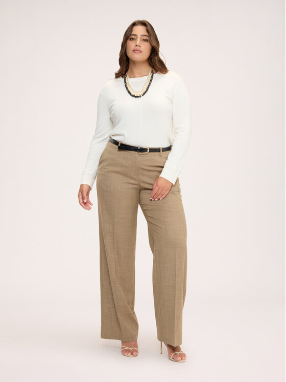 Fiorella Rubino Fiorella Rubino Maglione M275L008557N011 Bianco Regular Fit