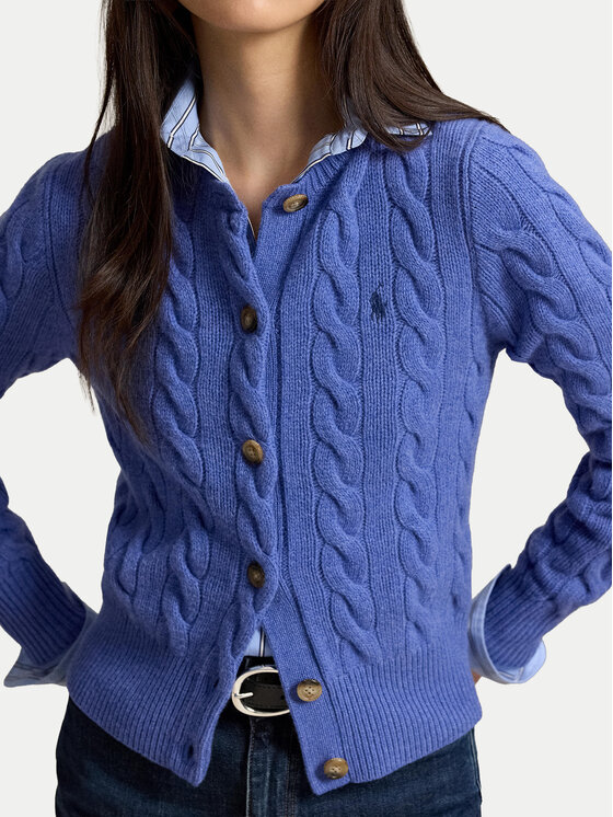 Polo Ralph Lauren Polo Ralph Lauren Cardigan 211972104501 Blu Slim Fit