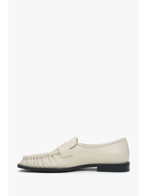Estro Estro Loafersy ER00117191 Beżowy