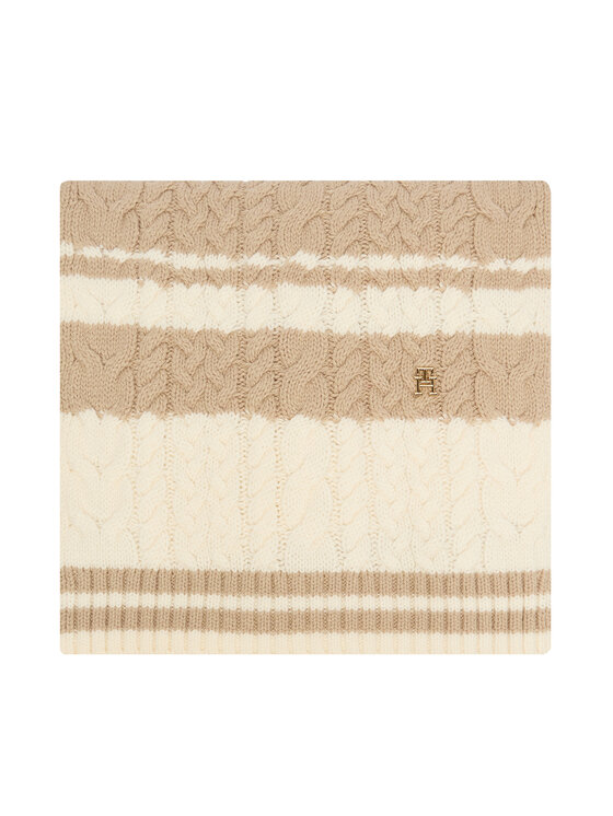 Tommy Hilfiger Tommy Hilfiger Sciarpa Naval AW0AW16654 Beige