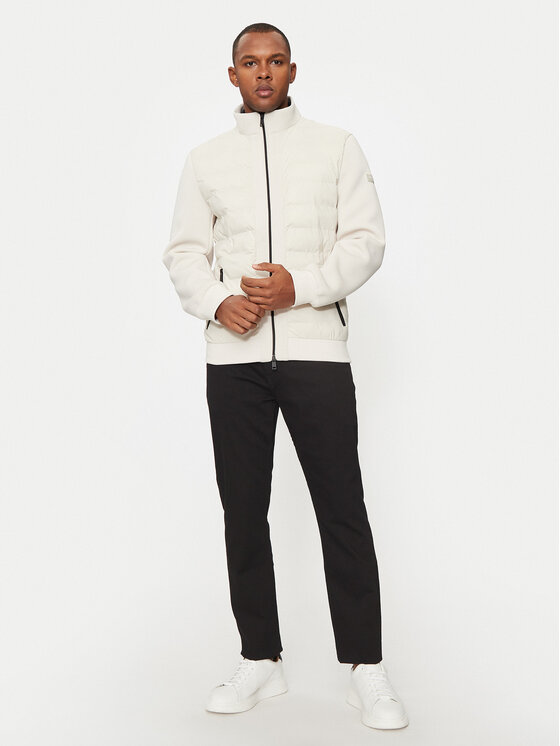 Guess Guess Dūnu jaka M4YL37 WG9U2 Écru Regular Fit