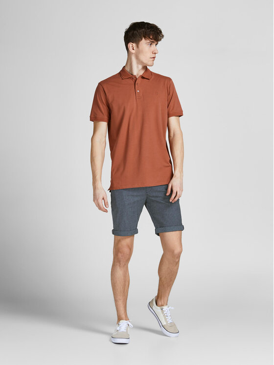 Jack & Jones Jack & Jones Bavlnené šortky Fury 12206889 Modrá Regular Fit