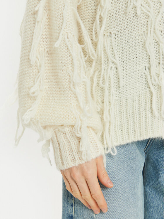 ViCOLO ViCOLO Cardigan 33034S Écru Relaxed Fit