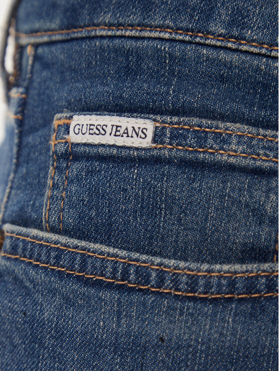 Guess Jeans Guess Jeans Džinsai M5BA1C D002C Mėlyna Slim Fit