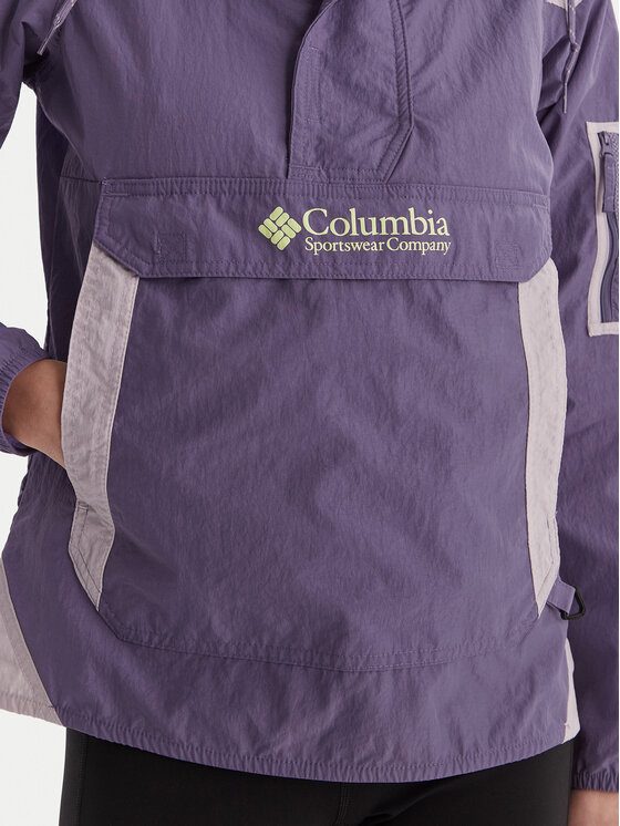 Columbia Columbia Bunda anorak Challenger™ II Windbreaker 2116592 Fialová Regular Fit