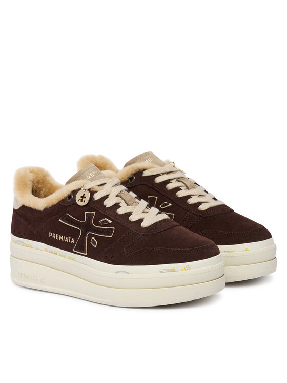 Premiata Premiata Sneakersy MICOL VAR 7894M Brązowy