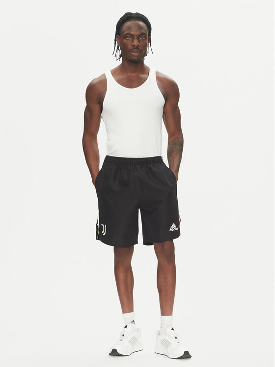 adidas adidas Sportovní kraťasy Juventus UBP JF0454 Černá Regular Fit