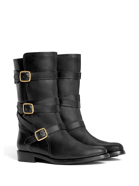 Celine Celine Botki 354983492C Czarny