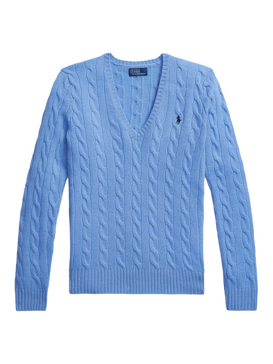 Polo Ralph Lauren Polo Ralph Lauren Sweter 211971866004 Niebieski Slim Fit