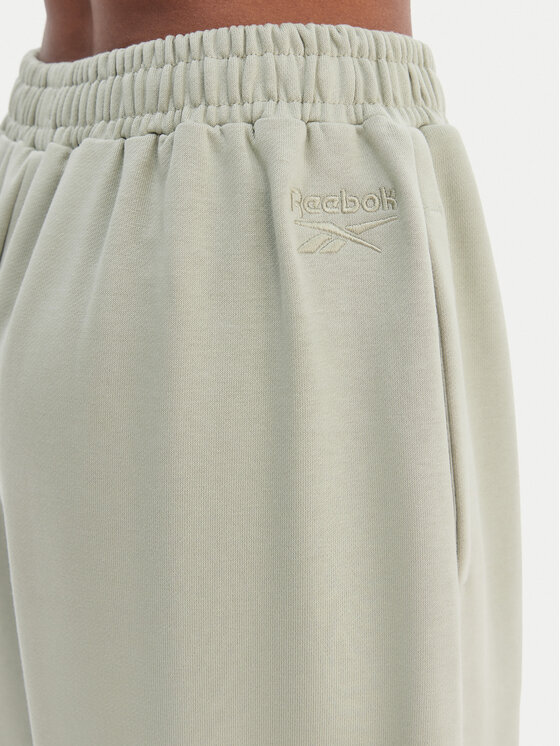 Reebok Reebok Teplákové kalhoty Reebok x Ewa Chodakowska RK25624CCW Zelená Wide Leg