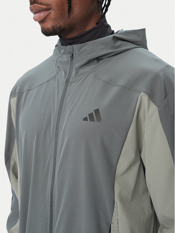 adidas adidas Μπλούζα Tech Essentials Workout Track Top KQ5738 Πράσινο Regular Fit