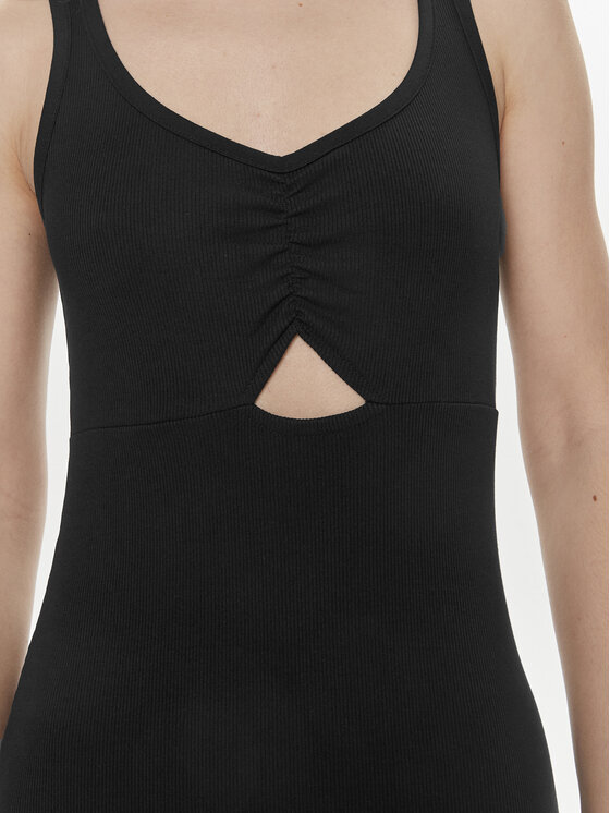 Brave Soul Brave Soul Rochie de vară LDRJ-624RICKI Negru Slim Fit