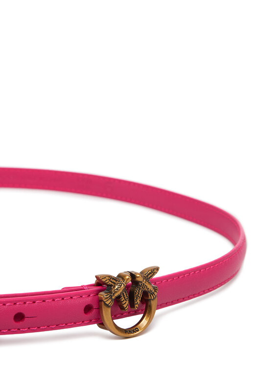 PINKO PINKO Жіночий ремінь Love Berry H1 Belt PE 25 PLT01 102148 A0F1 Рожевий
