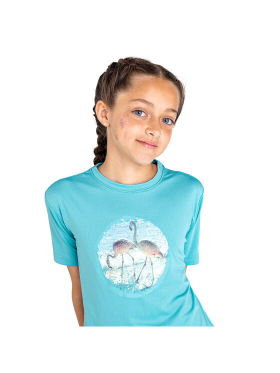 Dare2B Dare2B T-Shirt Rightful Zielony Short Fit