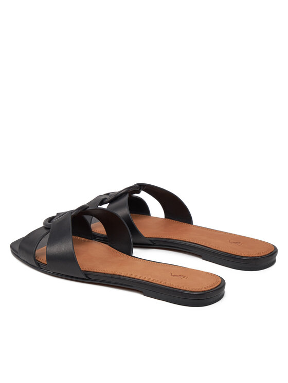 Polo Ralph Lauren Polo Ralph Lauren Şlapi 818955857002 Negru